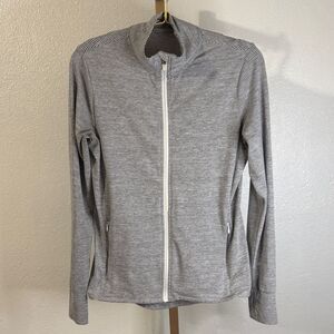 Market & Spruce Black and White Striped Jacket